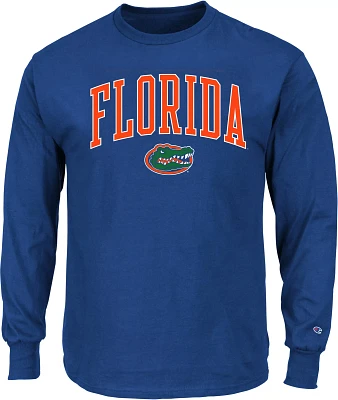 Profile Varsity Men's Florida Gators Blue Big and Tall Logo Long Sleeve T-Shirt