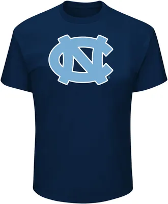 Profile Varsity Men's North Carolina Tar Heels Blue Big and Tall Logo T-Shirt