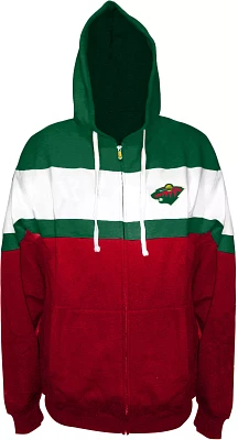 Profile Varsity Big & Tall Minnesota Wild Team Green Full-Zip Hoodie