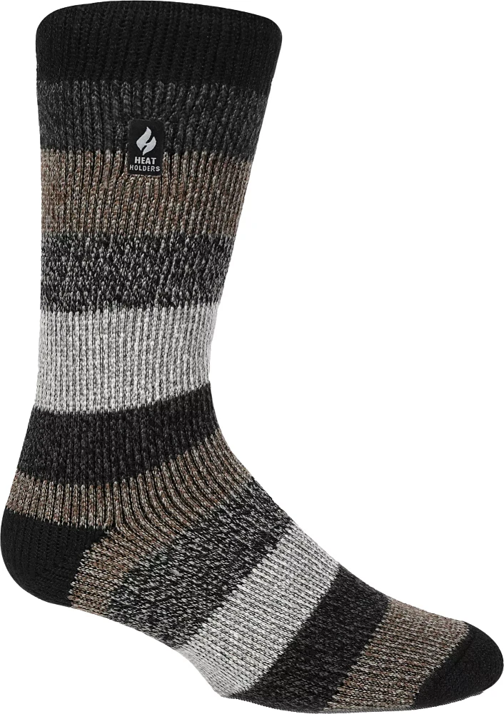 Heat Holders Men's Milan Stripe Crew Socks