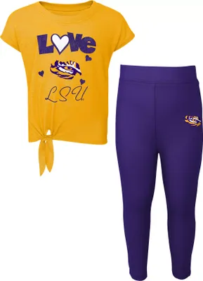 Gen2 Little Girls' LSU Tigers 4Ever Love 2-Piece Set