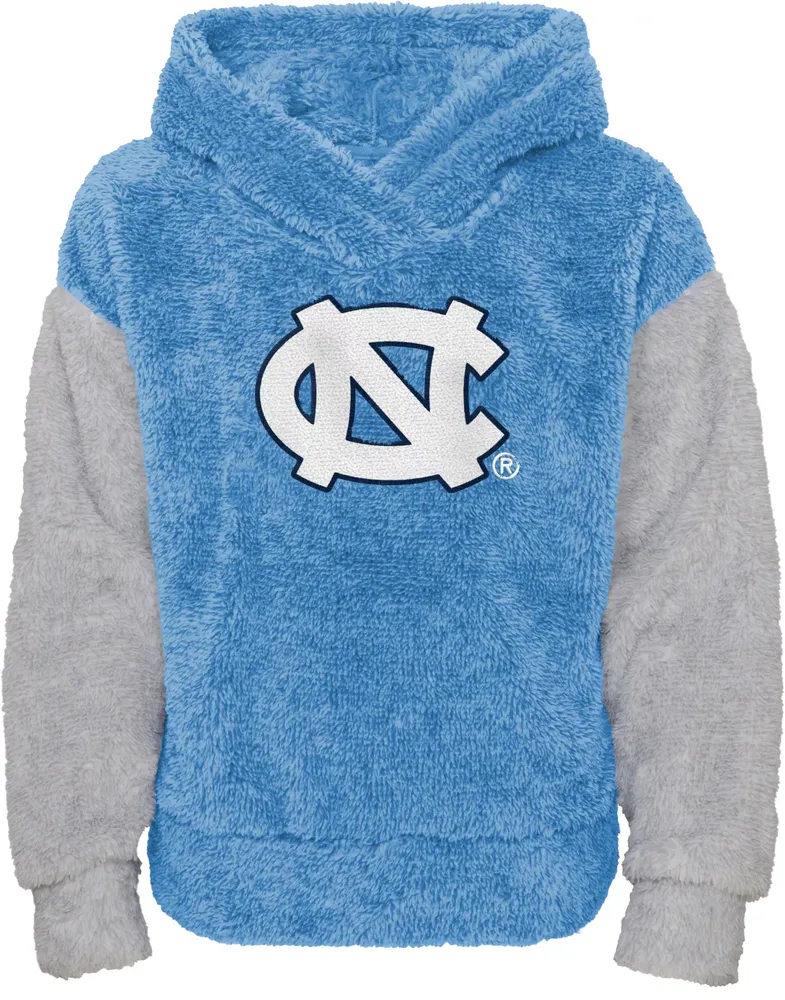 Gen2 Girls' North Carolina Tar Heels Blue Fleece Teddy Hoodie