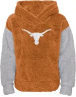 Gen2 Girls' Texas Longhorns Burnt Orange Fleece Teddy Hoodie