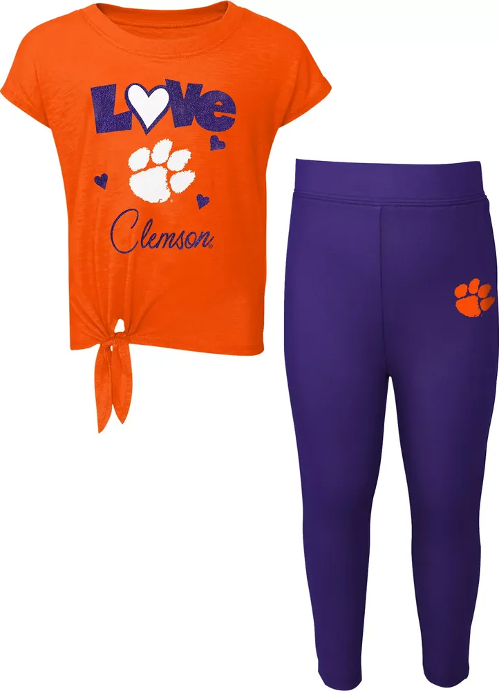 Gen2 Infant Clemson Tigers 4Ever Love 2-Piece Set