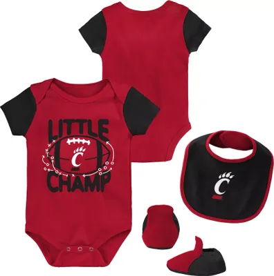 Gen2 Newborn Cincinnati Bearcats Lil' Champ 3-Piece Set