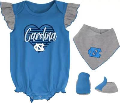 Gen2 Newborn North Carolina Tar Heels All the Love 3-Piece Set