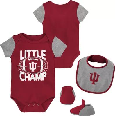 Gen2 Newborn Indiana Hoosiers Lil' Champ 3-Piece Set