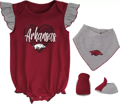 Gen2 Newborn Arkansas Razorbacks All the Love 3-Piece Set