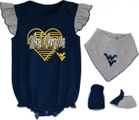 Gen2 Newborn West Virginia Mountaineers All the Love 3-Piece Set