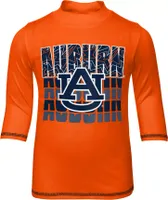 Gen2 Toddler Auburn Tigers Orange Long Sleeve Rash Guard