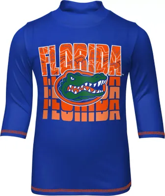 Gen2 Toddler Florida Gators Blue Long Sleeve Rash Guard