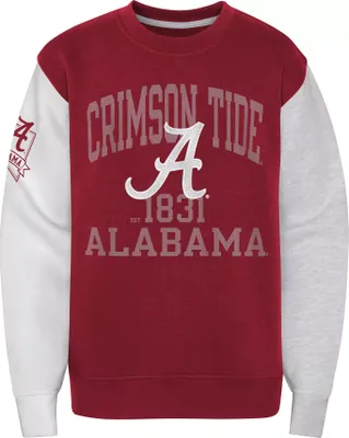 Gen2 Youth Alabama Crimson Tide Crew Pullover Sweatshirt