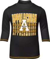 Gen2 Little Kids' Appalachian State Mountaineers Black Long Sleeve Rash Guard