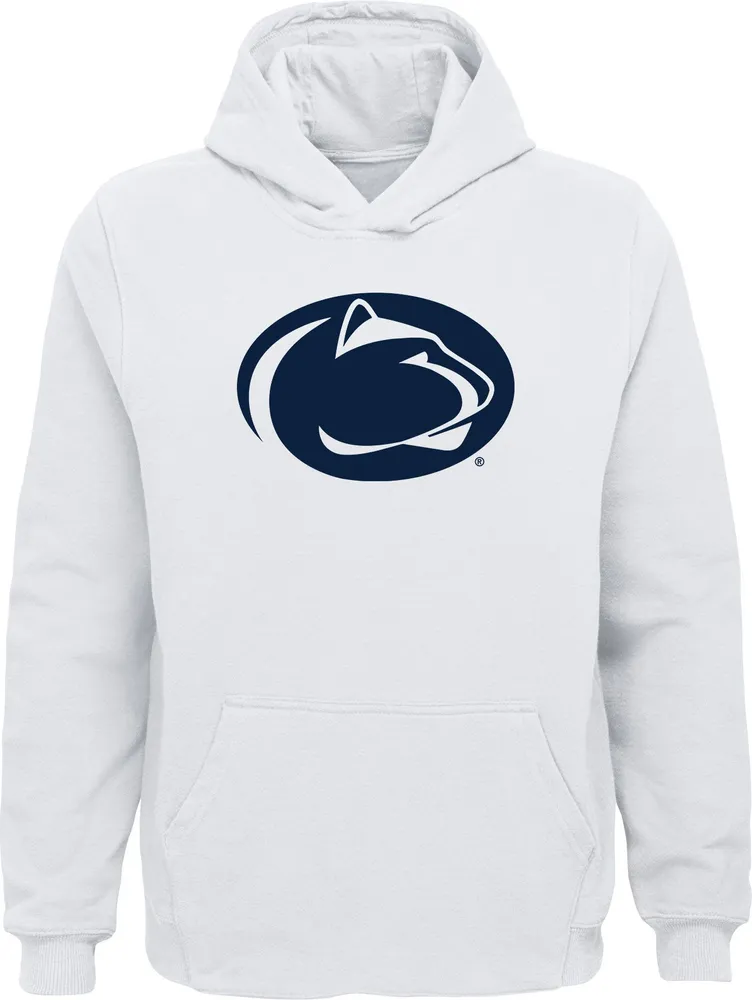 Gen2 Youth Penn State Nittany Lions White Pullover Logo Hoodie