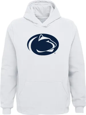 Gen2 Youth Penn State Nittany Lions White Pullover Logo Hoodie