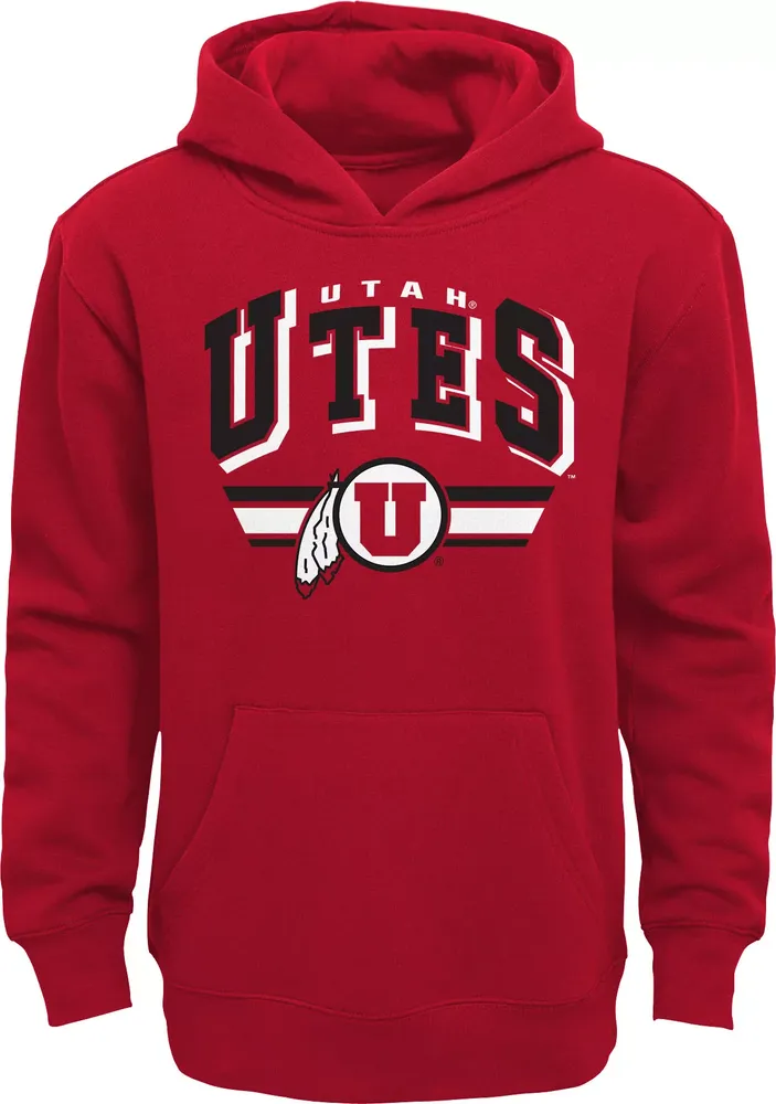 Gen2 Little Kids' Utah Utes Crimson Pullover Hoodie