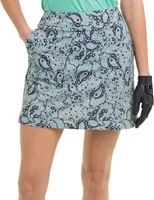 EP New York Women's 17.5" Paisley Print Golf Skort