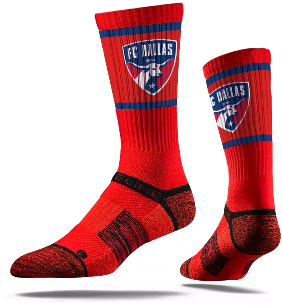 Strideline FC Dallas Fashion Logo Crew Socks