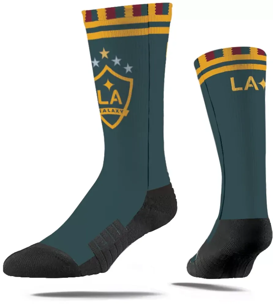 Strideline Los Angeles Galaxy 2023 Kit Wear Crew Socks