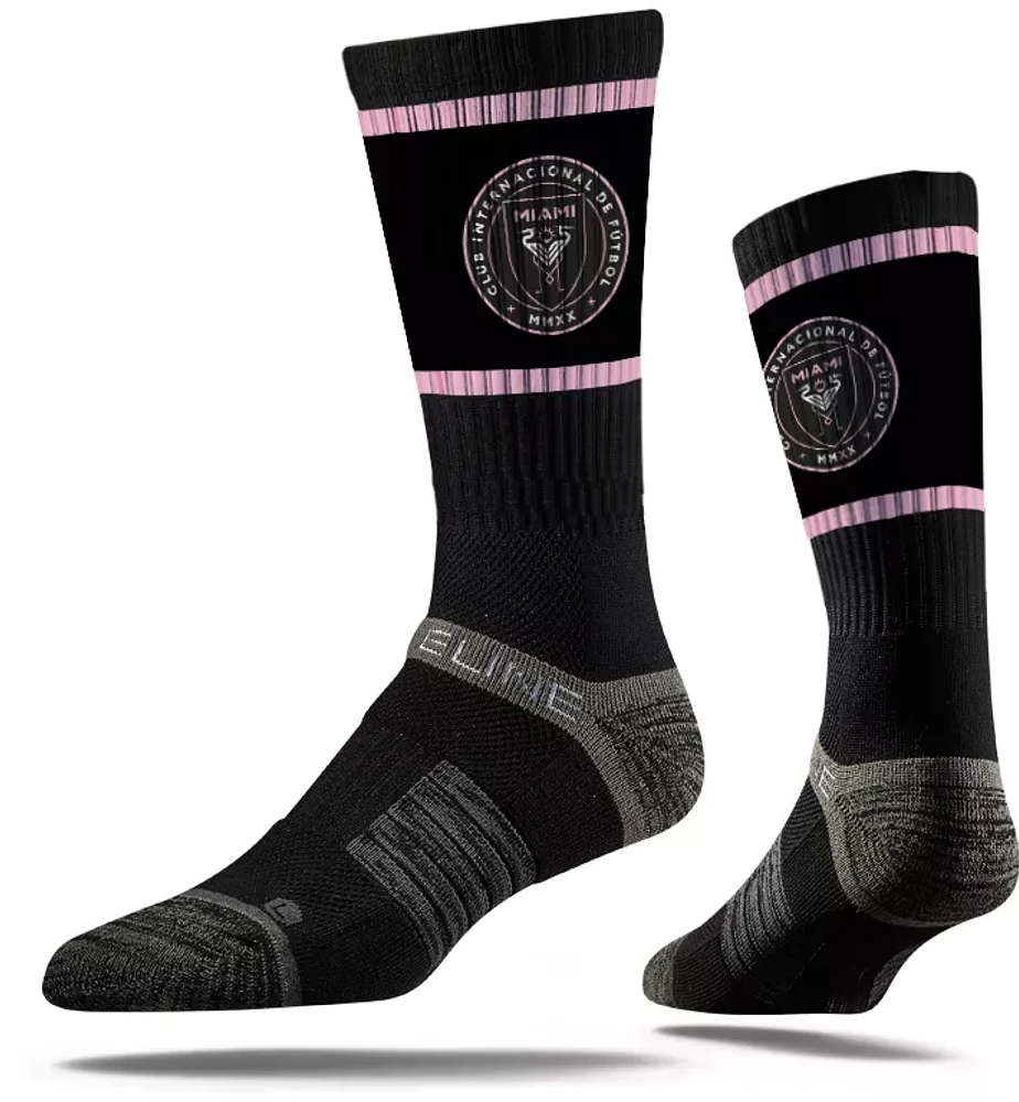 Strideline Inter Miami CF Fashion Logo Crew Socks