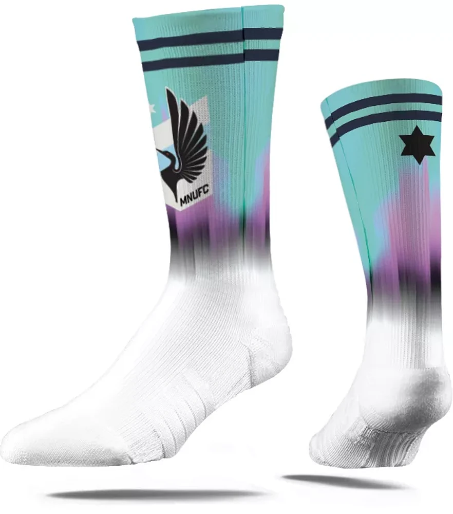 Strideline Minnesota United FC 2023 Kit Wear Crew Socks