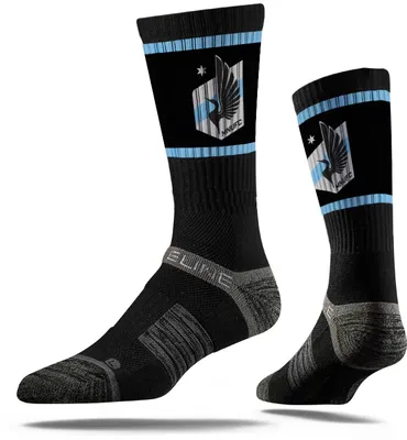 Strideline Minnesota United FC Fashion Logo Crew Socks