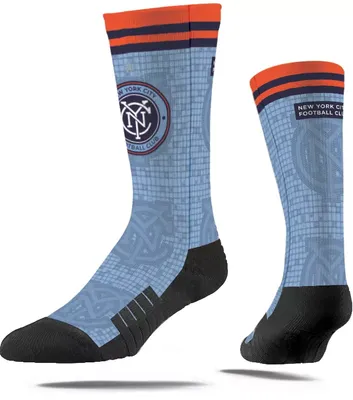 Strideline New York City FC 2023 Kit Wear Crew Socks