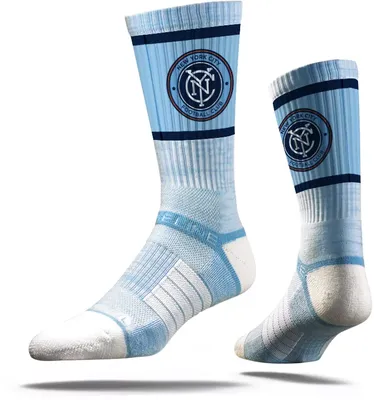 Strideline New York City FC Fashion Logo Crew Socks