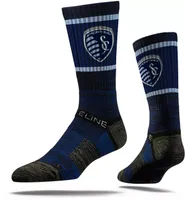 Strideline Sporting Kansas City Fashion Logo Crew Socks