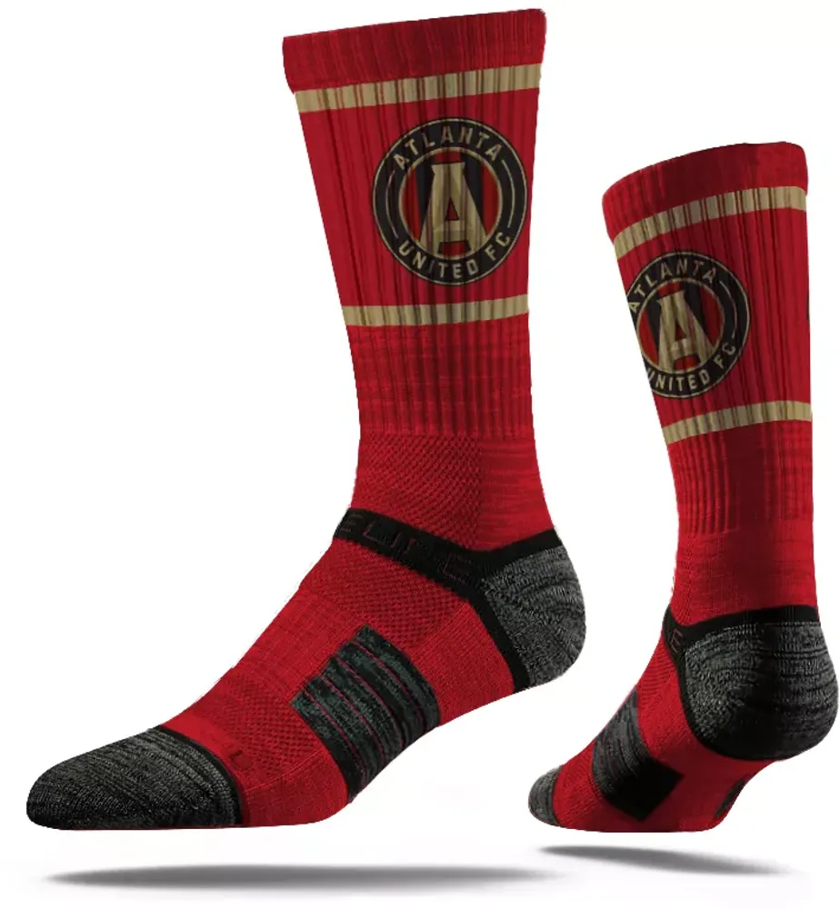 Strideline Atlanta United Fashion Logo Crew Socks