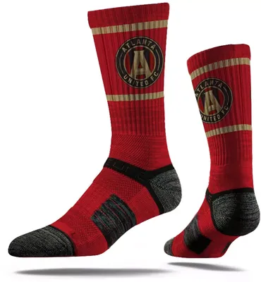 Strideline Atlanta United Fashion Logo Crew Socks