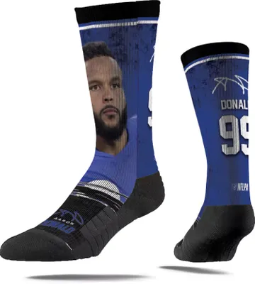 Strideline Los Angeles Rams Aaron Donald Profile Socks