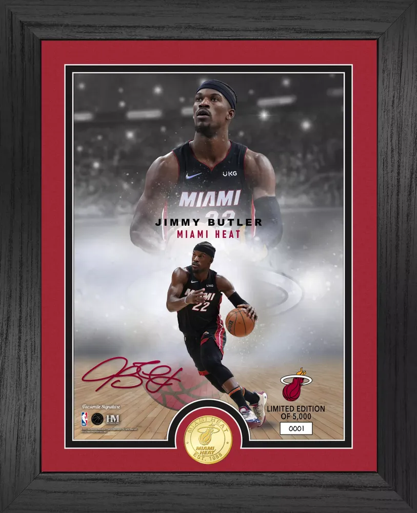 Highland Mint Miami Heat Jimmy Butler Legends Bronze Coin Photo Frame