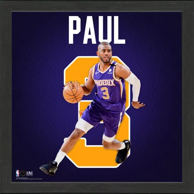 Highland Mint Phoenix Suns Chris Paul Impact Jersey Photo Frame