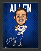 Highland Mint Buffalo Bills Josh Allen Framed Dynamo