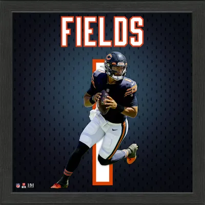 Highland Mint Chicago Bears Justin Fields Impact Frame