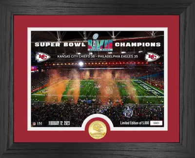 Highland Mint Super Bowl LVII Champions Celebration Kansas City Chiefs Bronze Coin Photo Mint