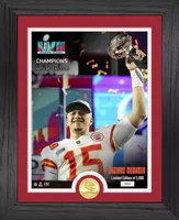 Highland Mint Super Bowl LVII Champions Trophy Kansas City Chiefs Patrick Mahomes #15 Bronze Coin Photo Mint