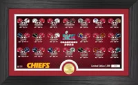 Highland Mint Super Bowl LVII Champions Kansas City Chiefs Matchup Bronze Coin Panoramic Photo Mint