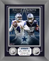 Highland Mint Dallas Cowboys Dak Prescott & CeeDee Lamb Dynamic Duo Silver Coin Photo Mint