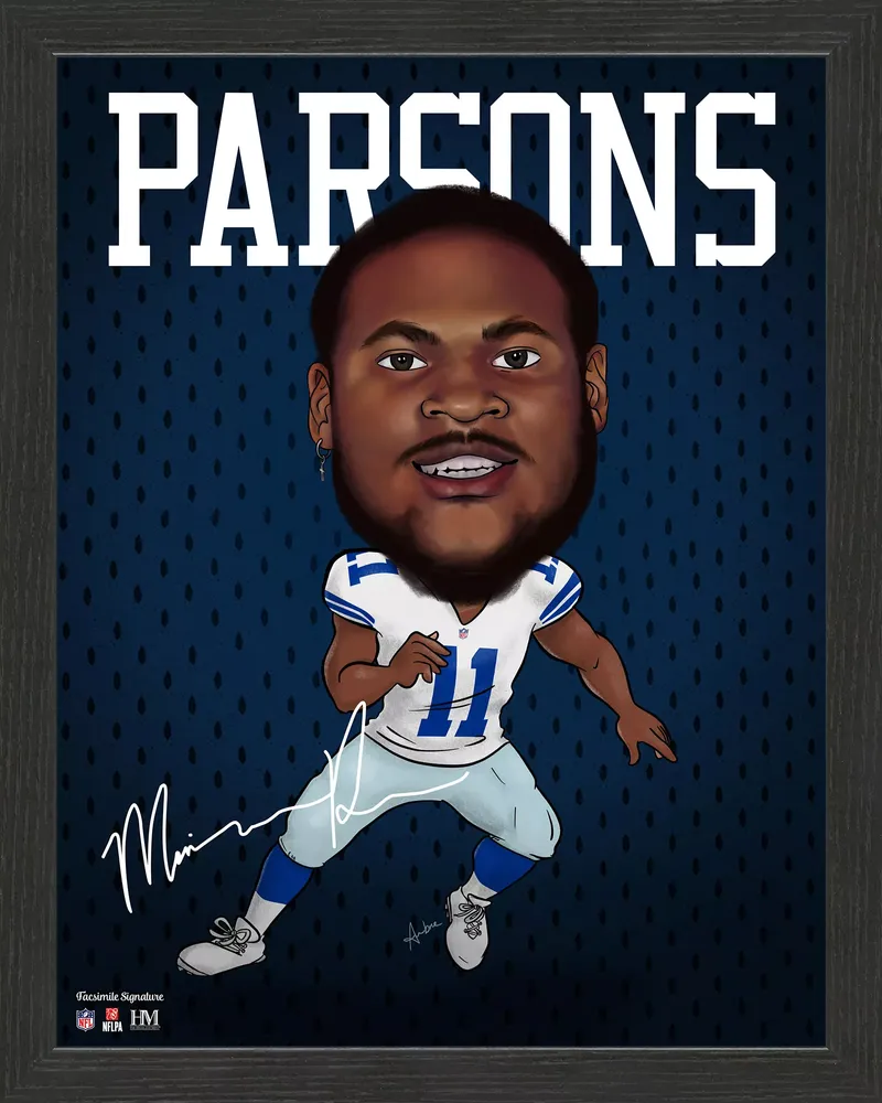 Highland Mint Dallas Cowboys Micah Parsons Framed Dynamo