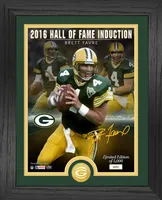 Highland Mint Green Bay Packers Brett Favre Hall of Fame Bronze Coin Photo Mint