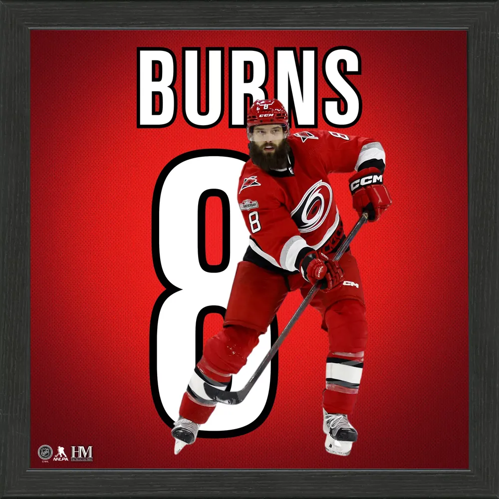 Highland Mint Carolina Hurricanes Brent Burns Impact Jersey Photo Frame