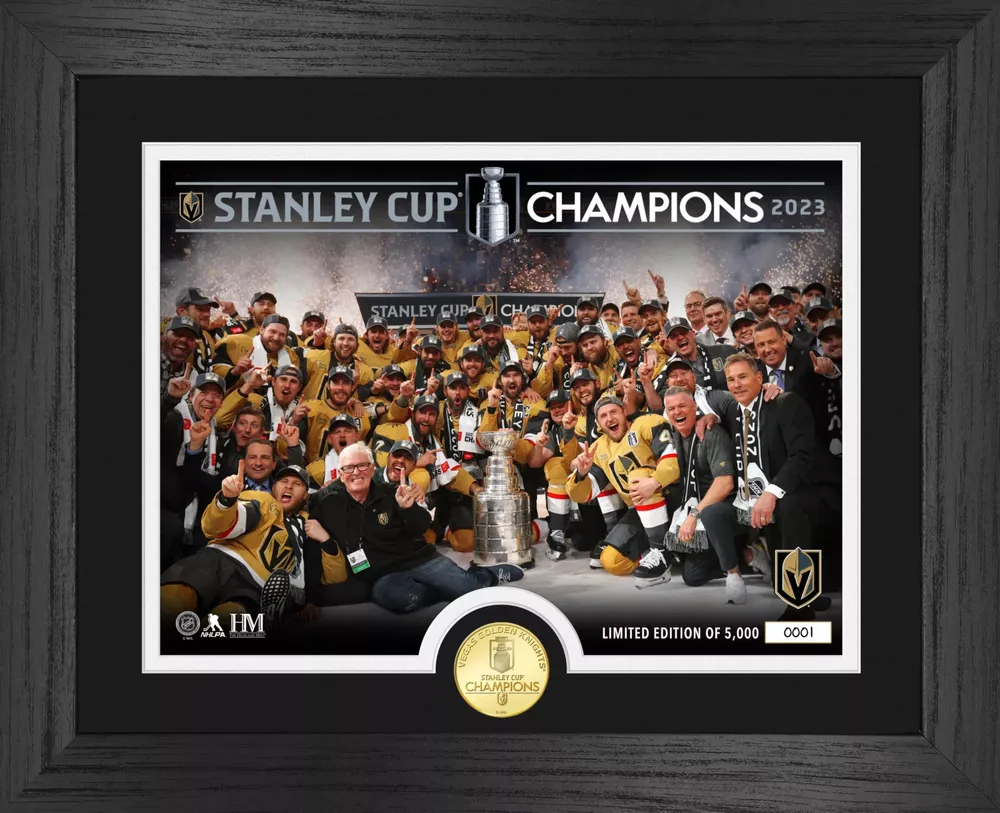 Highland Mint 2022-2023 Stanley Cup Champions Vegas Golden Knights Signature Coin & Celebration Photo