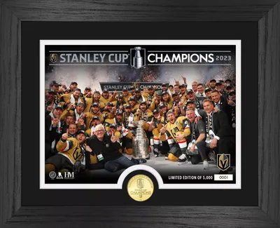 Highland Mint 2022-2023 Stanley Cup Champions Vegas Golden Knights Signature Coin & Celebration Photo