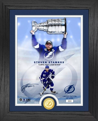 Highland Mint Tampa Bay Lightning Steven Stamkos Legends Bronze Coin Photo Frame