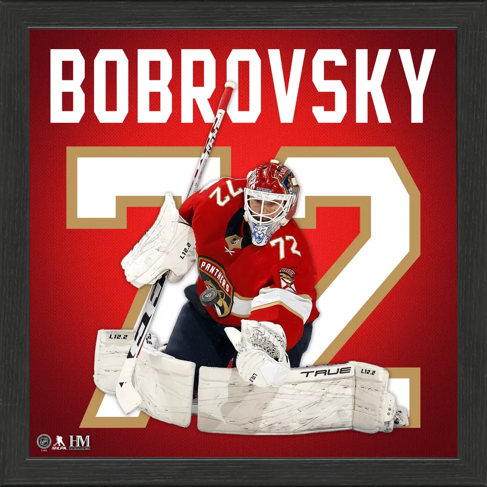 Highland Mint Florida Panthers Sergei Bobrovsky Impact Jersey Photo Frame