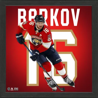 Highland Mint Florida Panthers Alex Barkov Impact Jersey Photo Frame