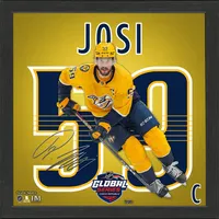 Highland Mint Nashville Predators Roman Josi Impact Jersey Photo Frame