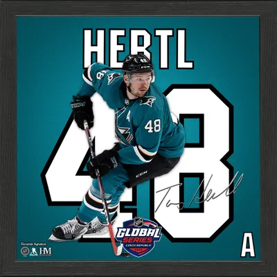 Highland Mint San Jose Sharks Tomáš Hertl Impact Jersey Photo Frame